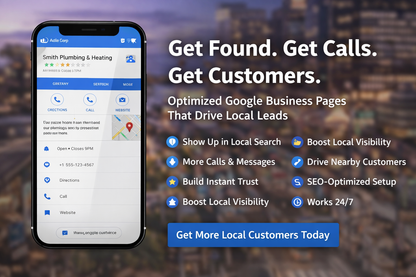 Google Business Page Creation